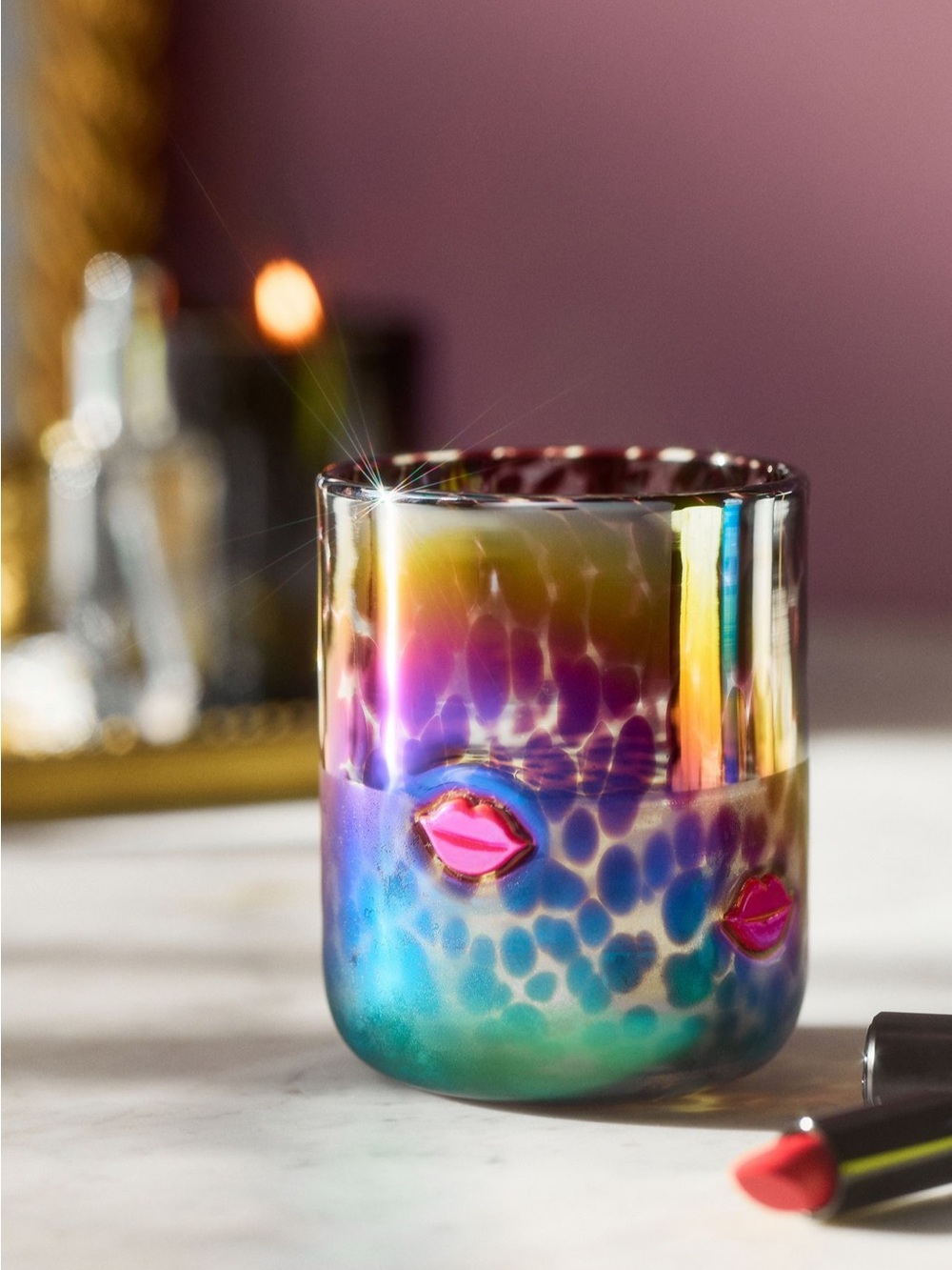 Anthropologie The Marquee Icon Juice Glass